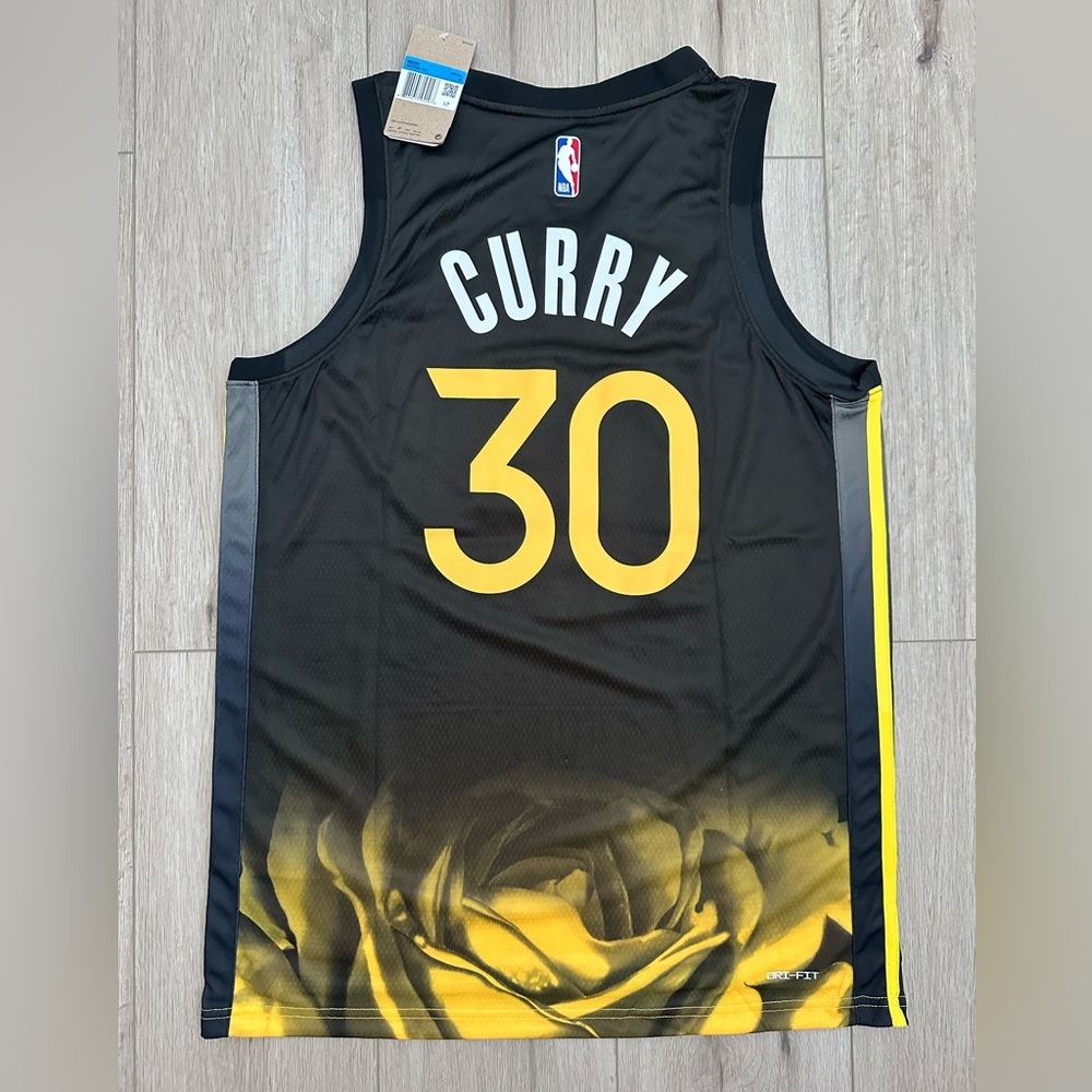 2022-23 Golden State Warriors Stephen Curry City Edition Basketball Jersey Men